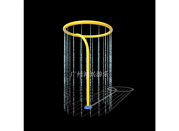 瀑布戏水--亲子互动设备