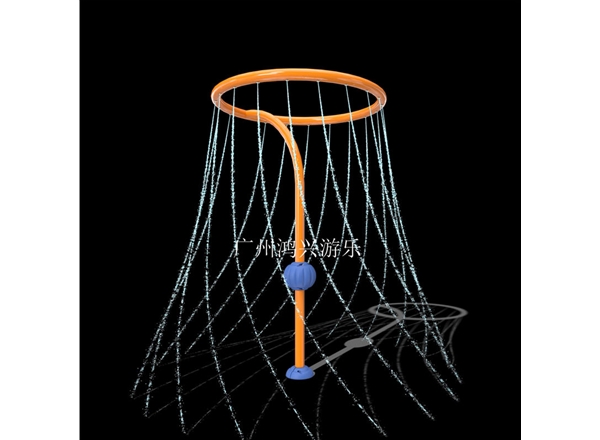 旋转瀑布戏水--亲子互动设备